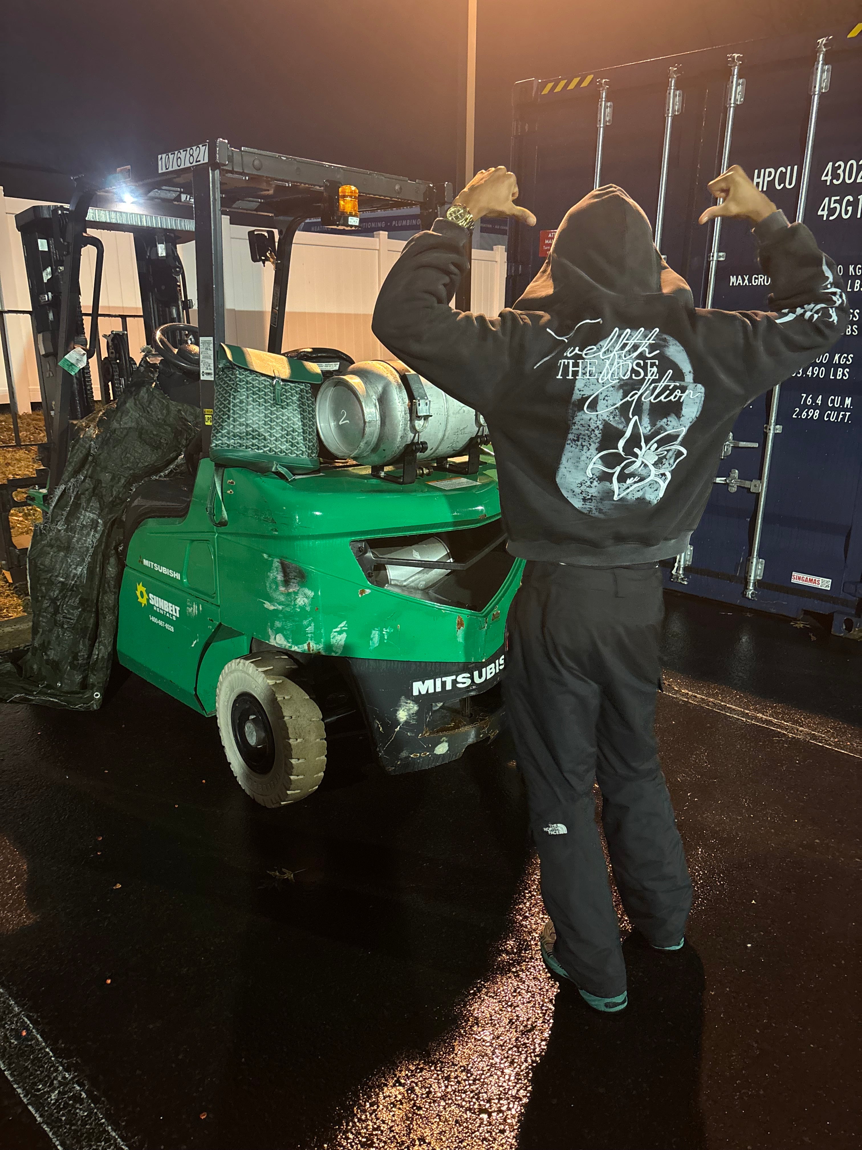 Arachnid Bloom Hoodie